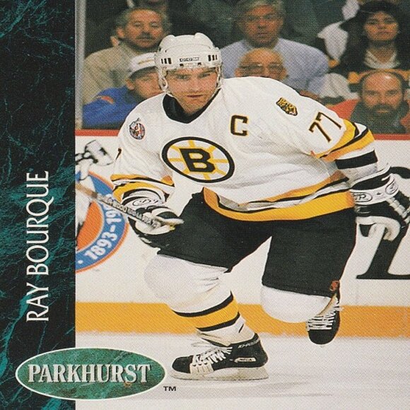 Ray Bourque Hockey Card Collection - 10 Boston Bruins NHL Hockey Cards - Picture 4 of 11